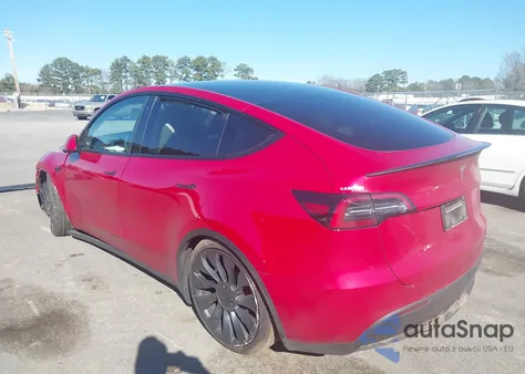 2023 Tesla Model Y Performance Dual Motor All-Wheel Drive from USA, damaged, VIN 7SAYGDEF5PF670144